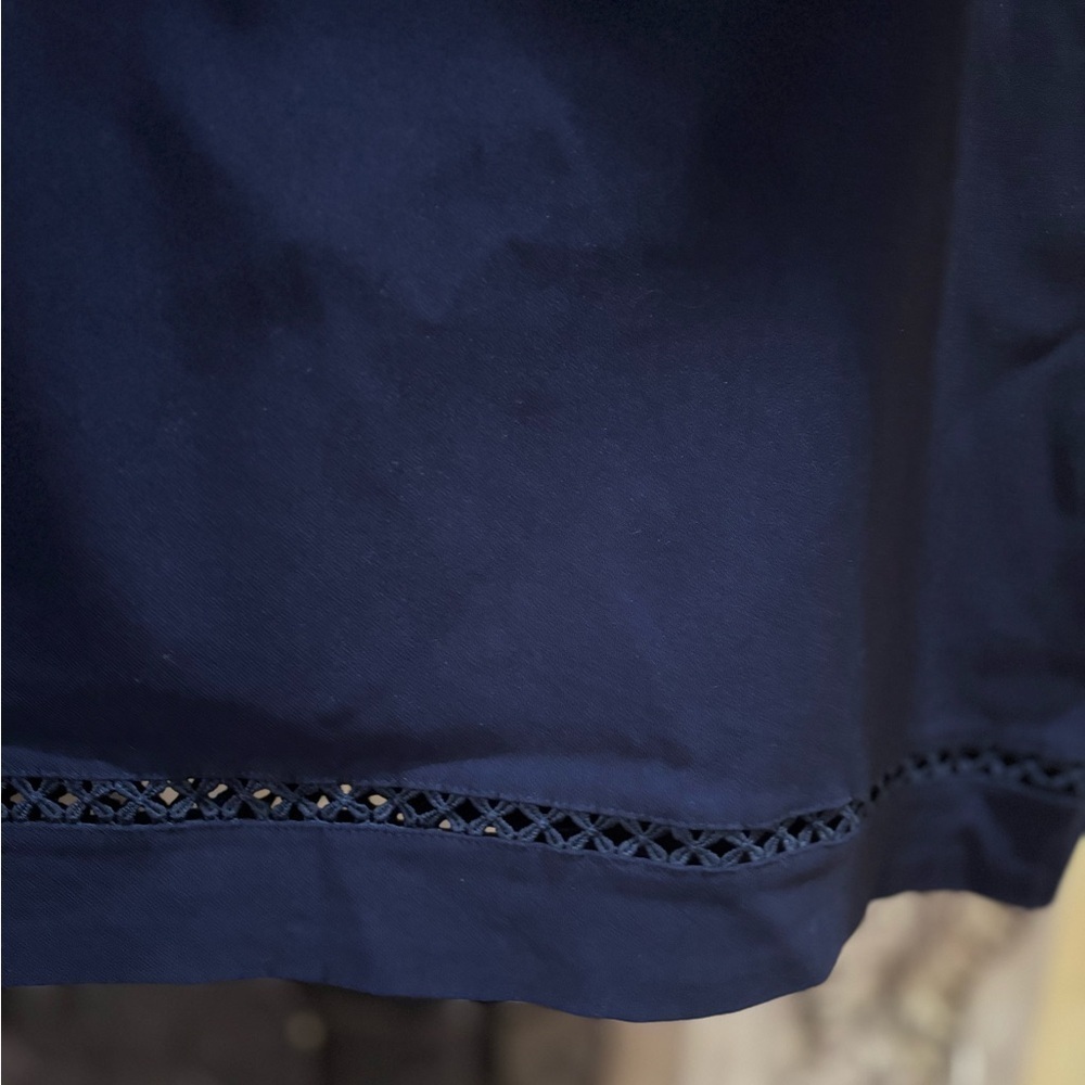 Crown & Ivy Navy Blue Skirt Skort Size 4 - Picture 3 of 10